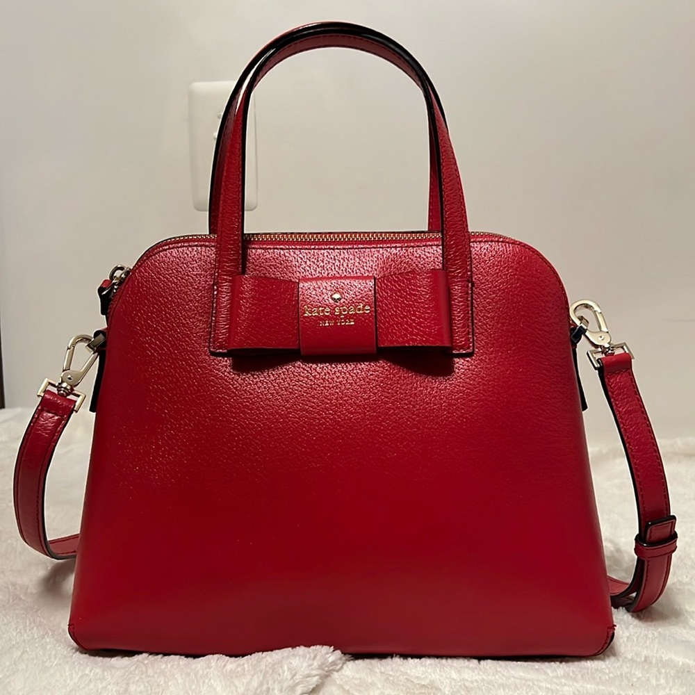 Kate Spade Maisie Matthews Street Double Handled Crossbody Satchel